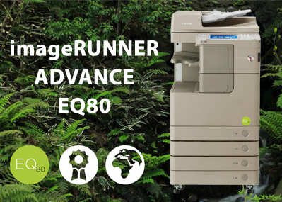 Canon apuesta por la sostenibilidad con su gama de multifuncionales EQ80