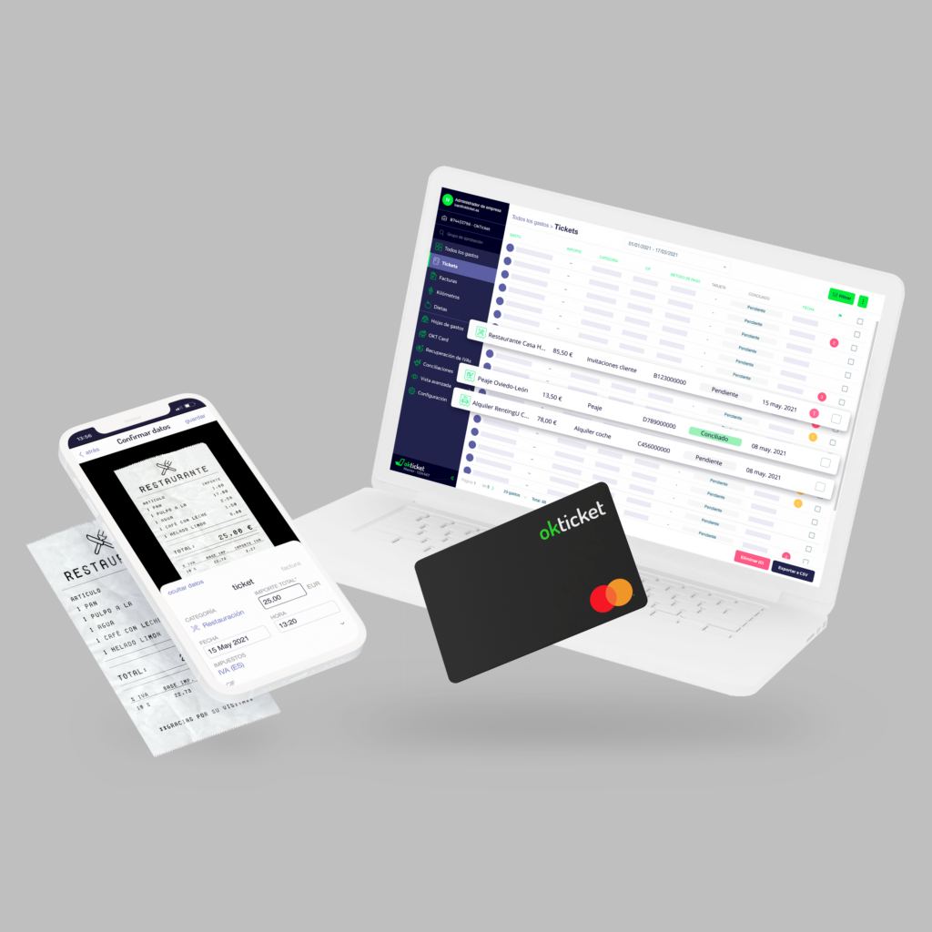 Gestiona los gastos de tus empleados de forma automática e integrada con tu ERP