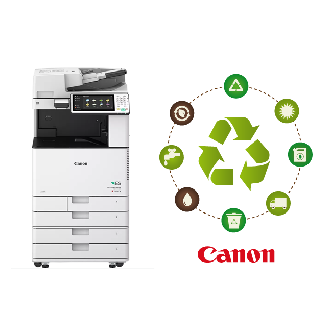 Canon, el fabricante que más apuesta por la economía circular y el medio ambiente