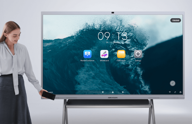 Monitores táctiles interactivos